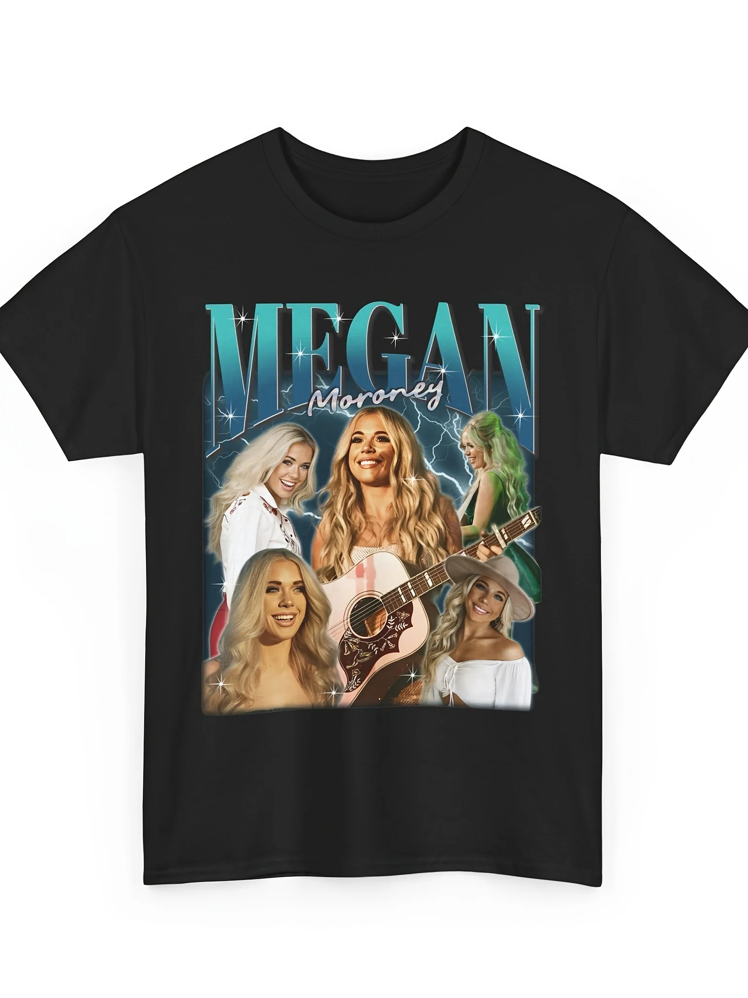 LocalMegan Moroney 90s Vintage Tour Tee - Country Music Fan Shirt, Retro Concert Bootleg Style Apparel Funny Crew Neck Tee with