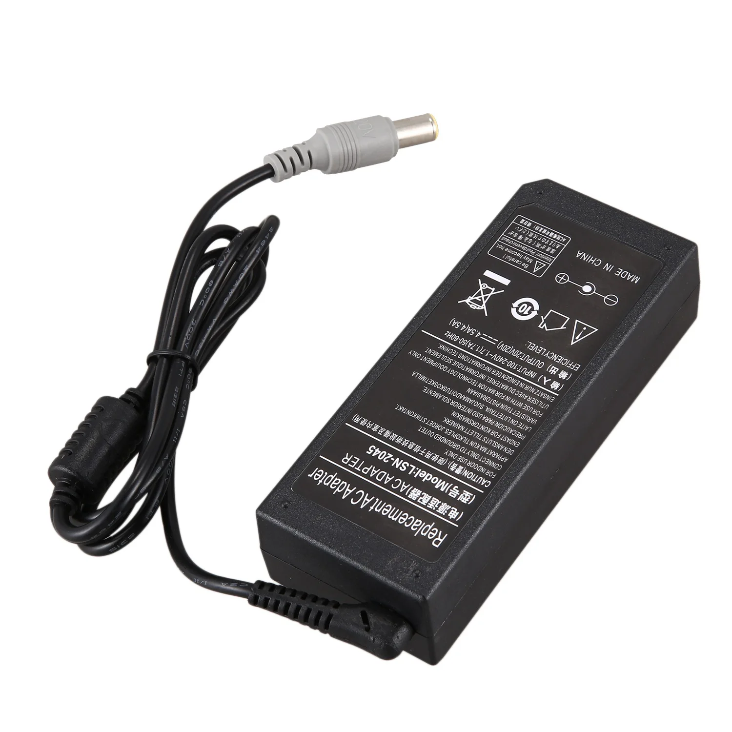 Caricabatterie adattatore CA 20 V 4,5 A per Lenovo Thinkpad T400 T410 T420 T500 T510