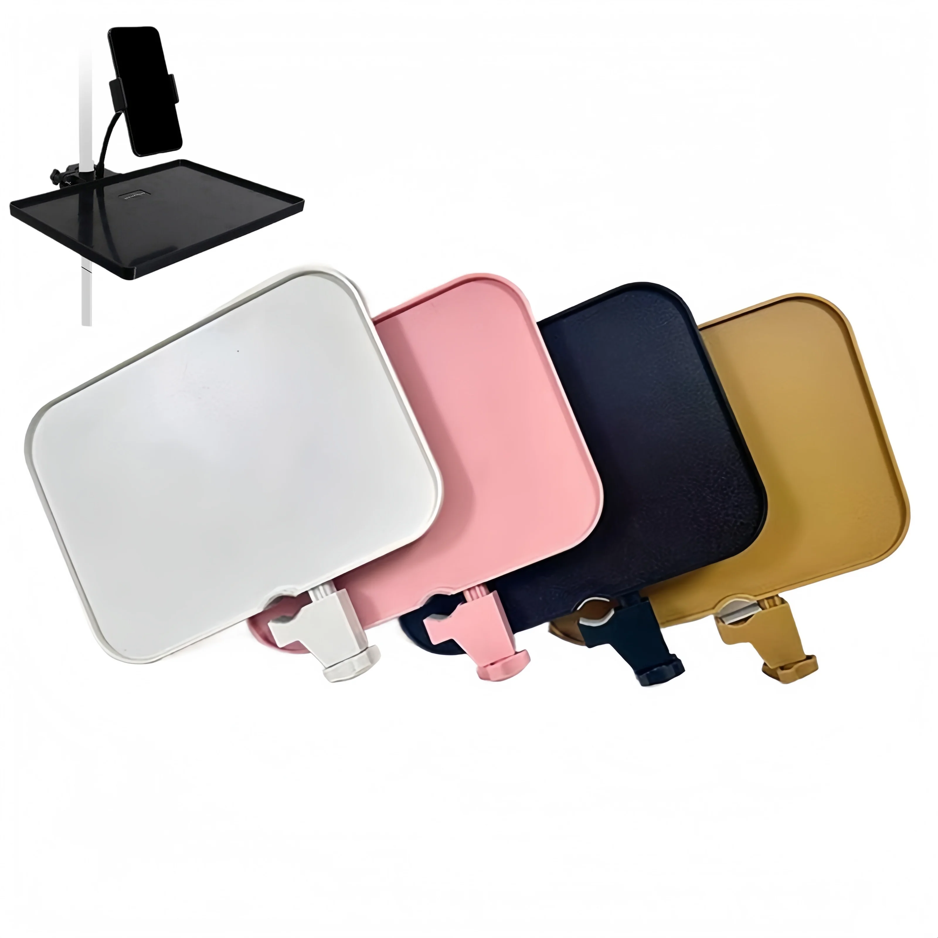Adjustable Lash Tray Holder For Ring Light Universal Clamp Clip Organizer Stand For Eyelash Extension Beauty Accessories
