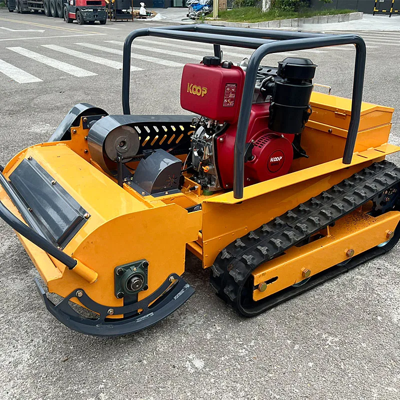 

Customized CE Certified, Easy to Operate, 800mm Factory Direct Sales, Wide Range Wheeled Lawnmower for Land Reclamation.