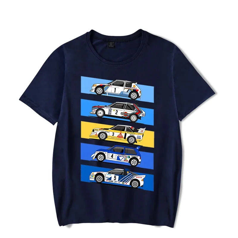 1986 Group B Rally Cars Funny Tee T-Shirts Fashion Summer Men Short Sleeve T Shirts Black Tops Tees Hip Hop Streetwear Camisetas