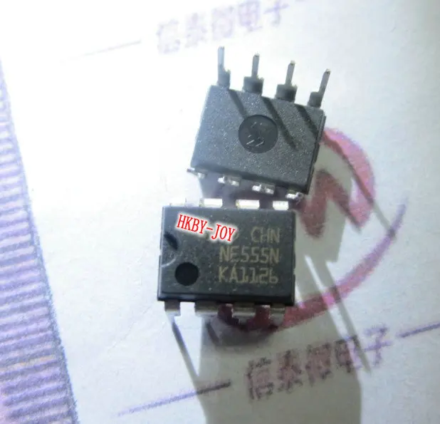 10ชิ้นใหม่NE555พีNE555P NE555N 555 DIP-8