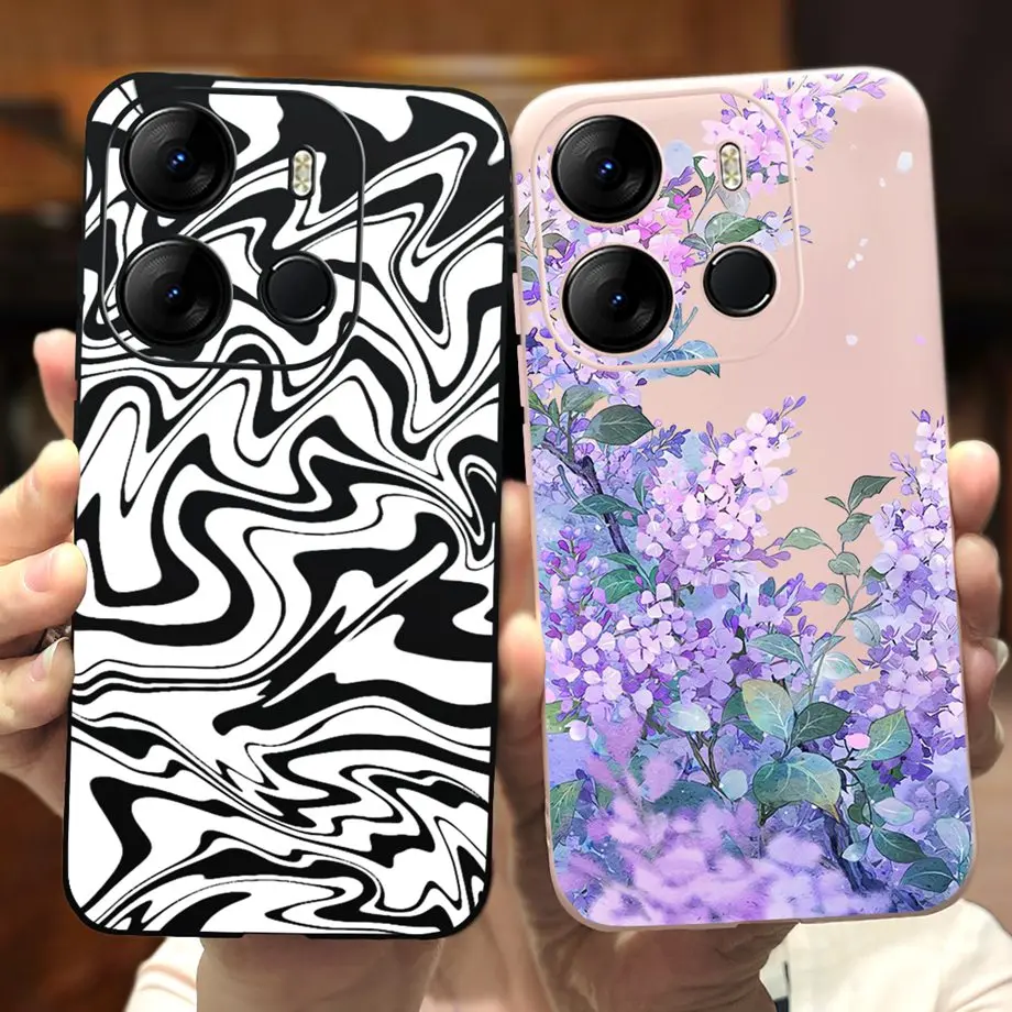 غلاف حماية من السيليكون الناعم لهاتف Tecno Spark GO ، ممتص صدمات أنيق ، Pop 7 Pro ، Pop7 Coque ، Pop 7 ، BF6 ، BF7 ، 2023