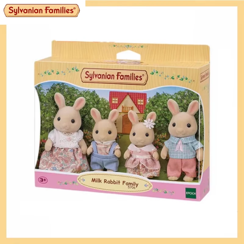 Maison de jeu de simulation de Rick de la famille Sylvanian, jouet d'anime authentique, décoration de chambre, cadeau de Noël