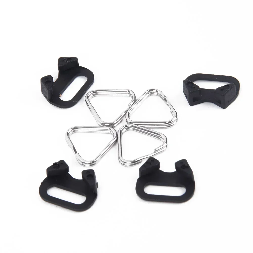 4PCS Camera Belt Hook Camera Shoulder Strap Triangle Split Ring Replacement ForFujifilm Olympus PentaxCamera Buckle