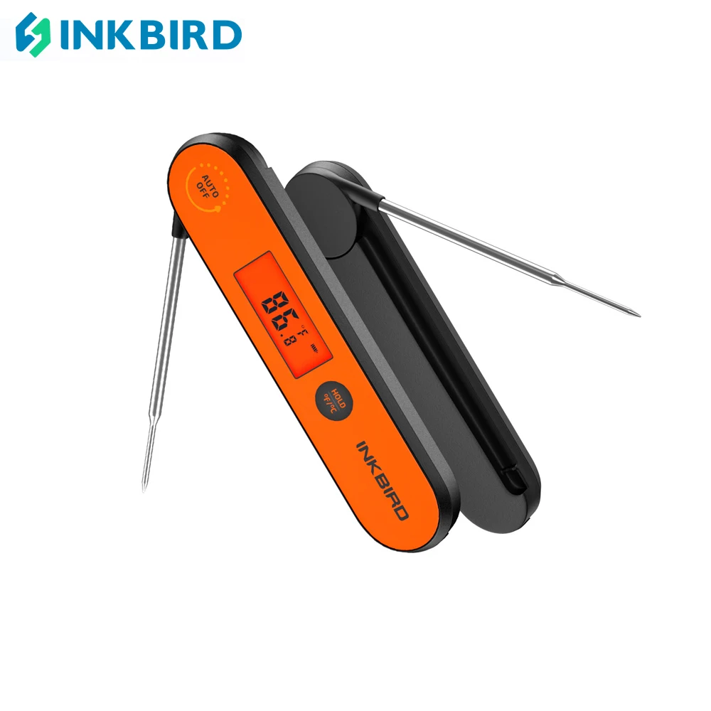 

INKBIRD ITH-1P Digital Instant Read Meat Thermometer Rechargeable Ultra Fast Thermometer for Grill Milk both Indoor&Outdoor