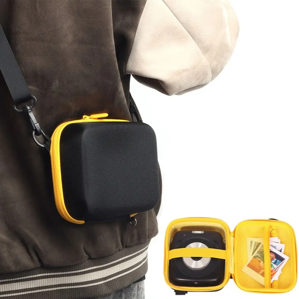 EVA Camera Bag Hard Shell with Shoulder Strap Storage Bag Portable Shockproof for Instax SQ1/6/10/20/40/KODAK C300R