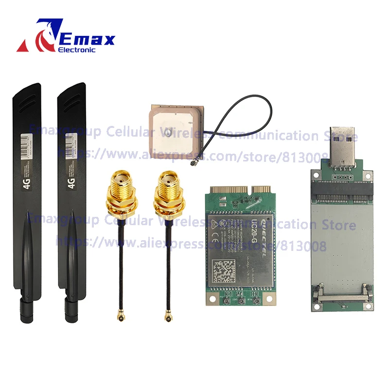 Модуль Quectel UC20 UC20-G Mini Pcie UC20GC-128-STD Модуль UMTS/HSDPA 800/850/900/1900/2100 МГц Аксессуары Дополнительно для всему миру