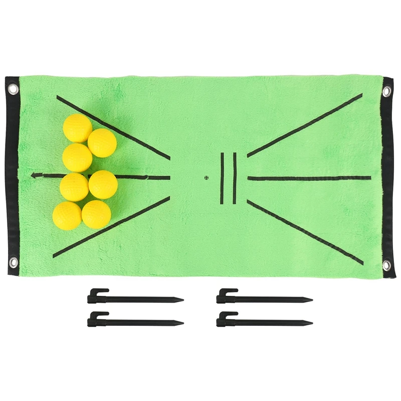 Golf Training Mat,Golf Practice Mat,Training Auxiliary Game,Portable Golf Practice Turf Mat Suitable For Indoor Outdoor