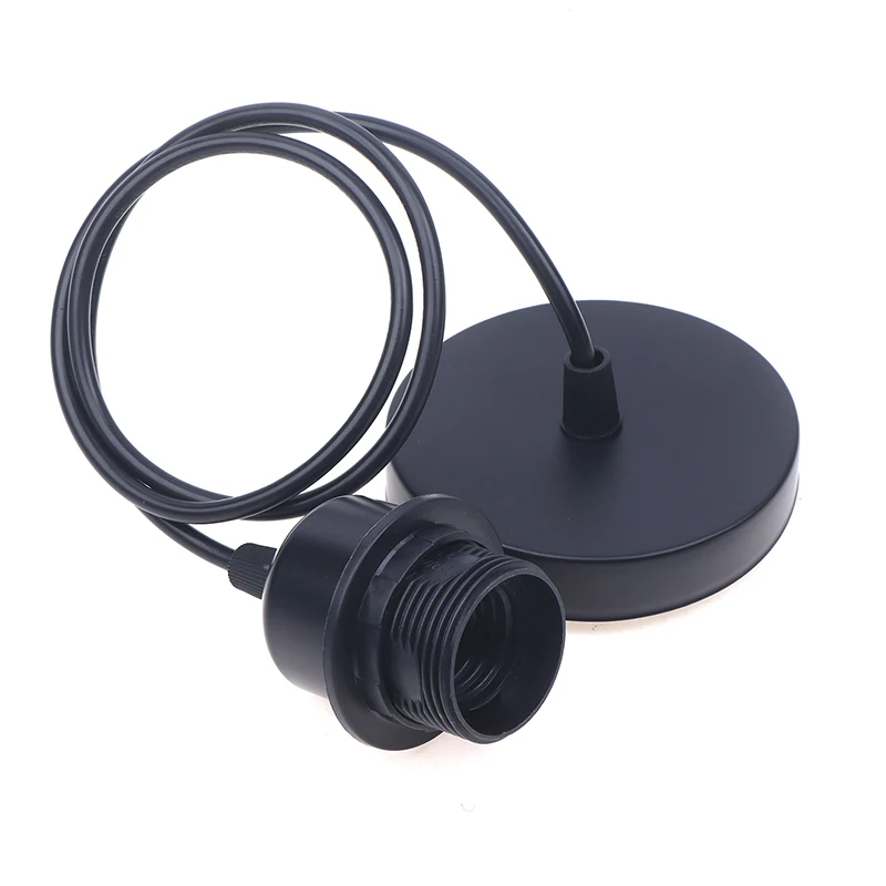 

E27 Hanging Lamp Holder With 1M Cable Ceiling Lamp Holder Socket Lamp Base For Hanging Pendant Lights
