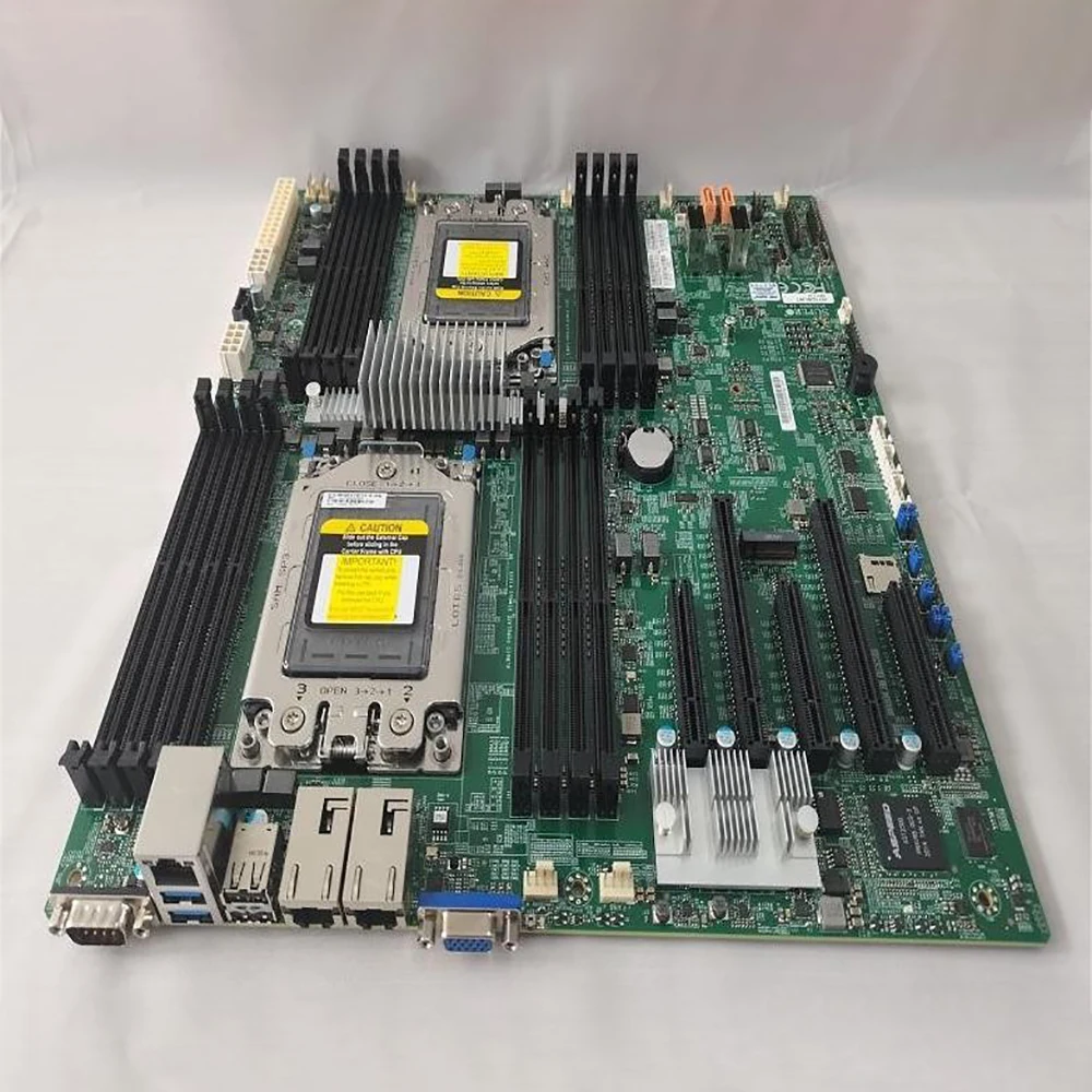 H11DSI-NT للوحة الأم للخادم Supermicro 10 جيجابت بمنفذ مزدوج يدعم 7001 7002