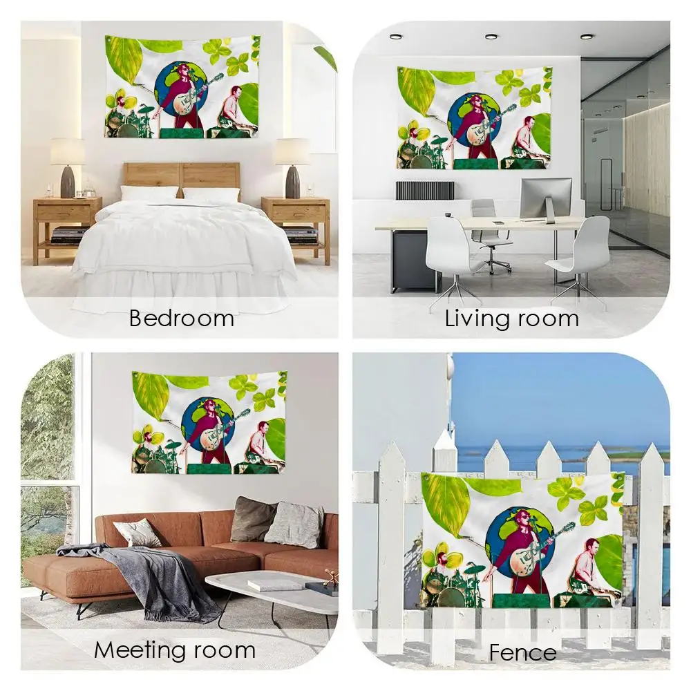 V-VAMPIRE WEEKEND Fans Flags 3x5 Ft custom Banner for Garage Door room decor Wall Out Decoration With Metal buckle