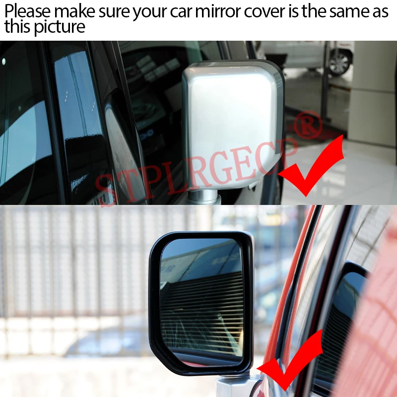 Driver or Passenger Rearview Side Mirror Lens Door Wing Mirrors Glass with Heating for Toyota FJ Cruiser 2007-2014