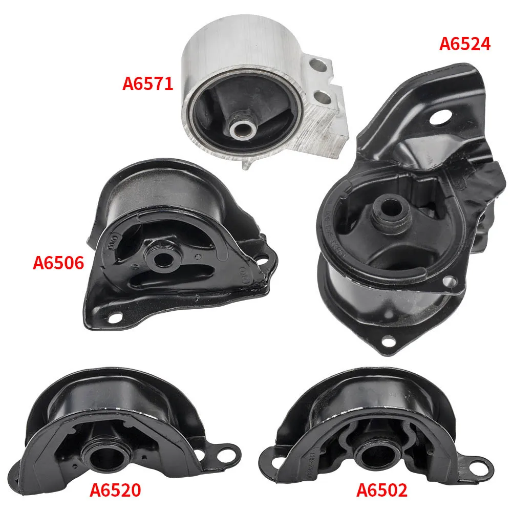 5PCS Engine Motor & Trans Mount For Acura Integra 1.8L 1994-01 For Manual Trans A6506 MaXpeedingrods Motor & Transmission Mount