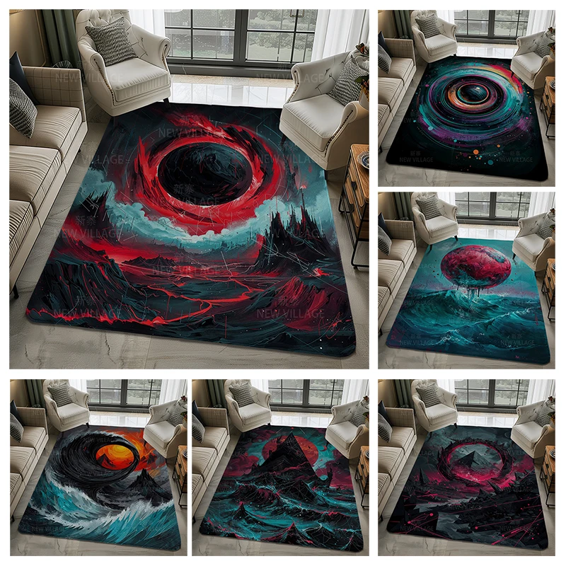 House entrance carpet Home door mat Modern Nordic style Room Bath Foot bathroom non-slip Kitchen water absorption rugs Abstract