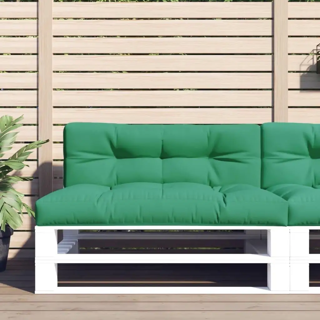 Green Pallet Cushion 47.2x15.7x4.7 Soft Fabric Seat Pad for Comfort & Support