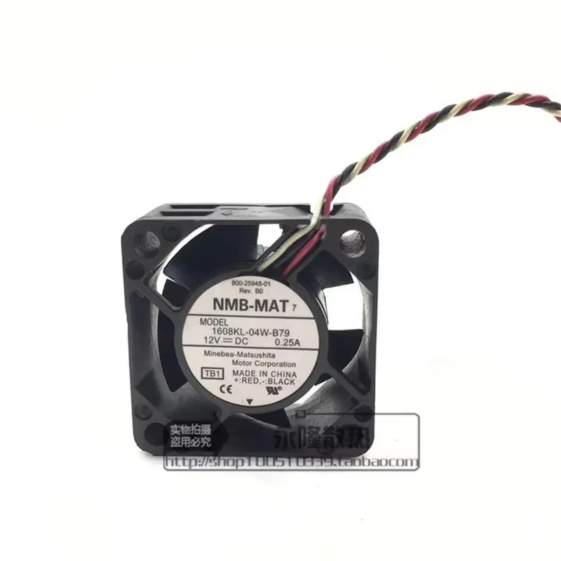 

Original Router Switch Cooling Fan 4CM 40 * 40 * 20MM 12V 0.25A 1608KL-04W-B79