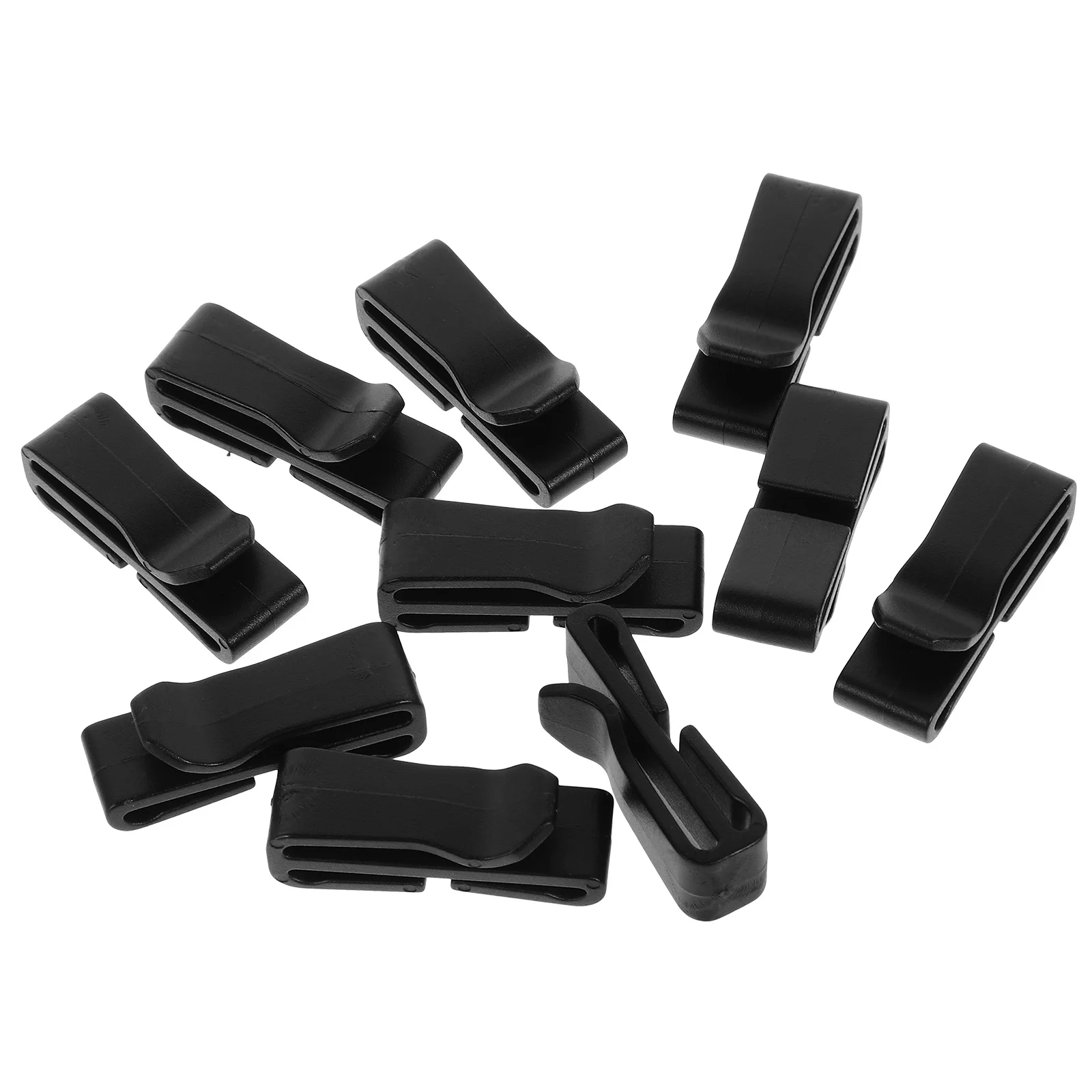 

10Pcs High Quality Plastic Webbing Clip Belt Buckle for Outdoor Gear Hiking Camping Carry Store Multi Use