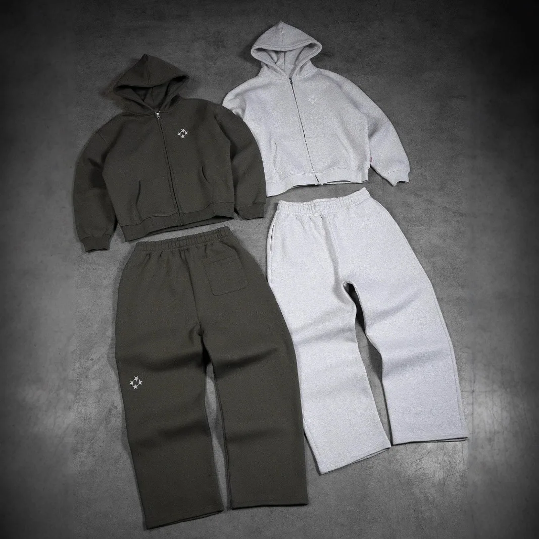 

Independent Station Personali Winter Street Cardigan Men's Casual Polyester Fiber Sweatirt Embroidered Design Spring