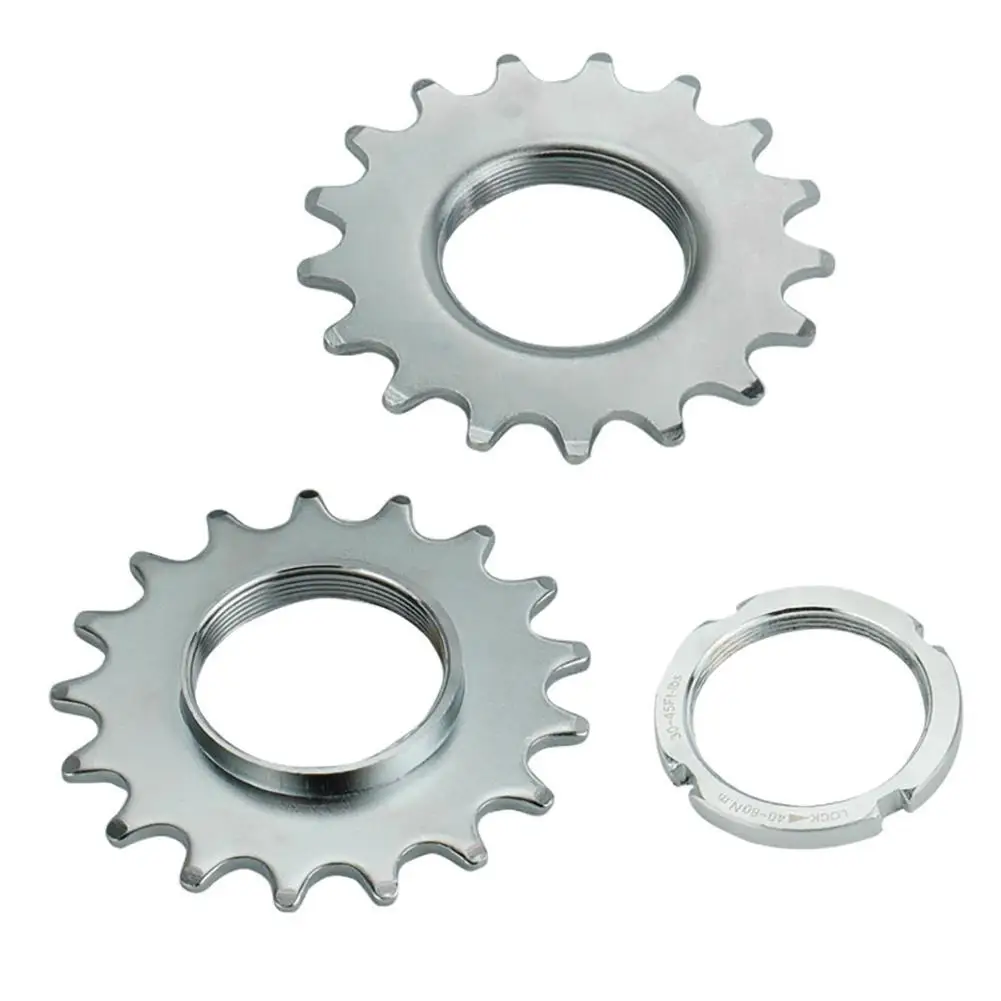 13t/14t/15t/16t/17t Fixed Gear Bicycle Wheel Cogs Sprocket With Lock Ring Cycling Accessories For Fixie Track Bike Hub