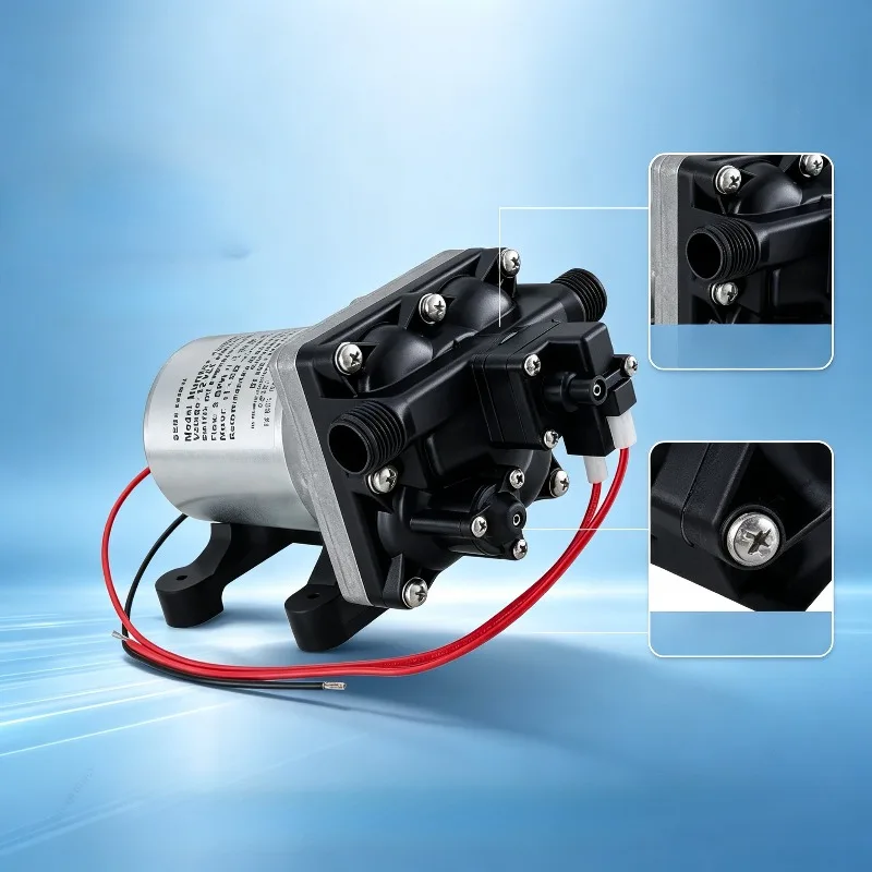 with Strainer RV Water Pump Revolution 4008-101-A65 4008-131-A65 12V 24V 3.0GPM Self Priming for Camper Yacht Toilet Motor Parts