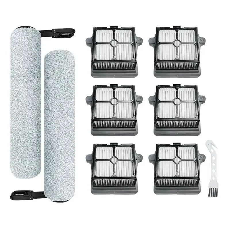 

A24F-For Tineco Floor One Chorus Vacuums Cleaner Soft Brush Roller Hepa Filter Replacement Spare Part Accessory