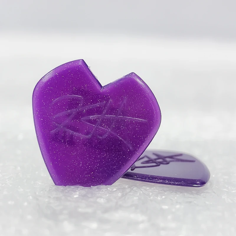 Dunlop púas de guitarra KIRK HAMMETT JAZZ III Pick Purple Sparkle 1.38 mm, Accesorios de guitarra originales de EE.UU.