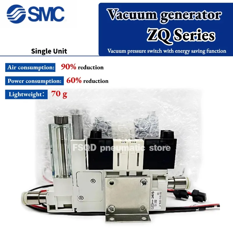 

ZQ1101U ZQ1071U-K15L Q15L 015L Q15L0-F EAG EAGK-33 00 SMC вакуумный генератор серии ZQ, пневматический инструмент