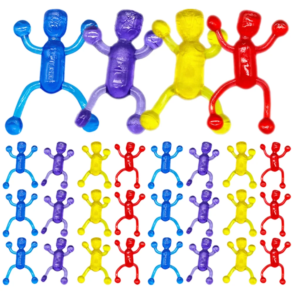 

36 Pcs Human Figure Soft Rubber Toy Finger Toys Creative Kids Supply Gift Climb Child