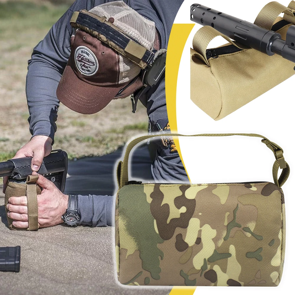 

Tactical Shooting Rest Bags Airsoft Unfilled Front Rear Support Sandbag Rifle Gun Rest Sand Bag Stand Holder for Outdoor Hunting