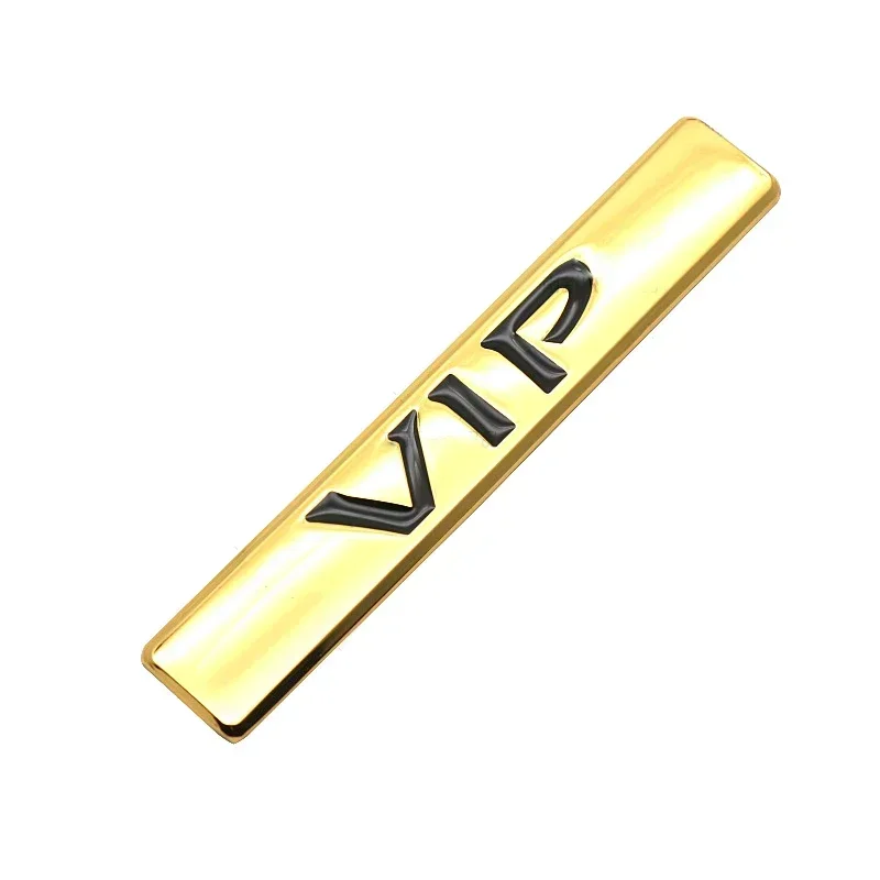 VIP شعار سيارة درابزين الجانب شعار ملصق السيارات الجسم شارة مائي لهوندا بيجو جاكوار كيا سوبارو بويك أوبل شيفروليه نيسان