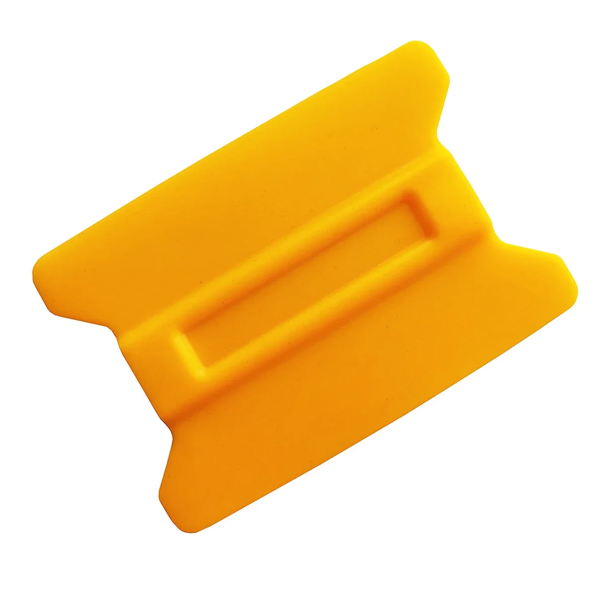 

Yellow Square Window Squeegee Plastic Scraper For Car Wrapping A41