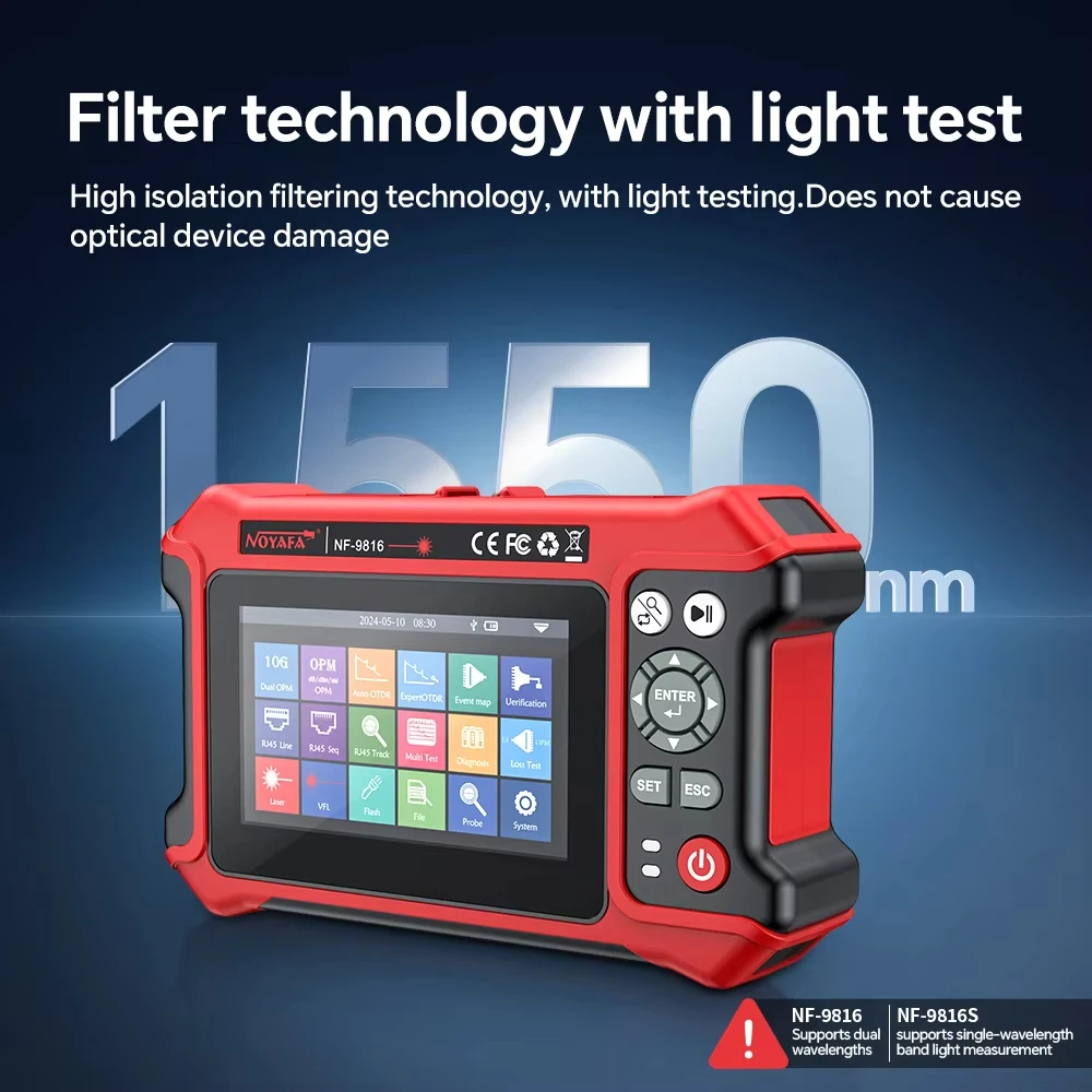 เครื่องทดสอบใยแก้วนำแสง NOYAFA - Optical Time Domain Reflectometer Otdr 1310 1550Nm บทวิจารณ์และราคา