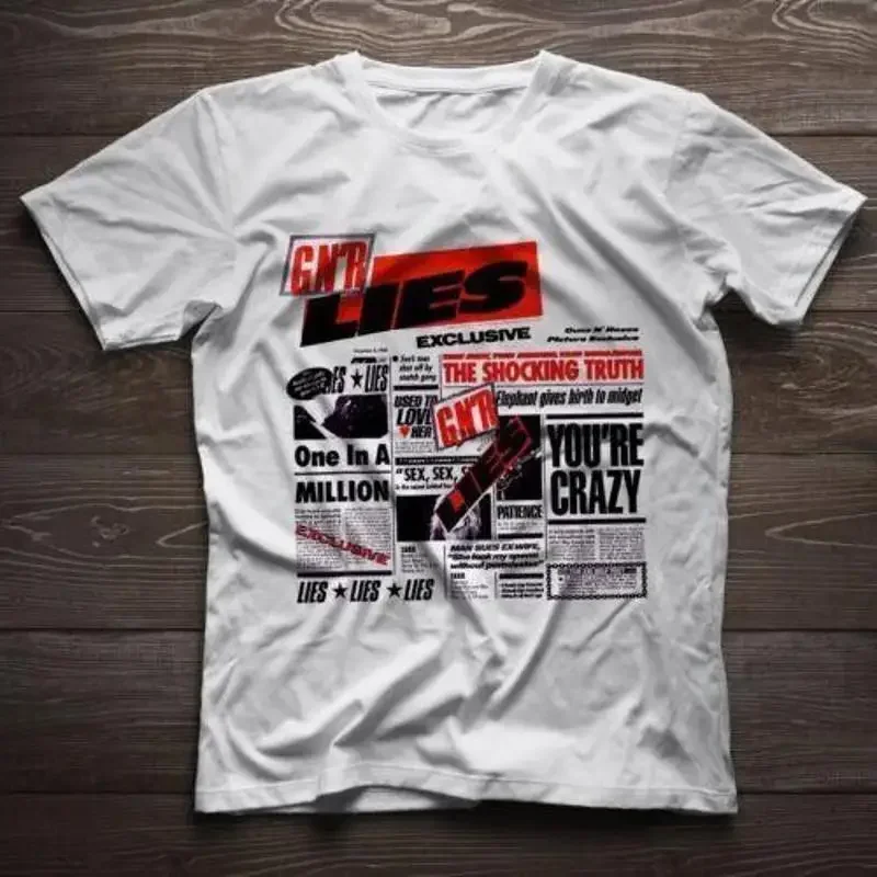 G N R Lies Gns Roses Vintage T Shirt