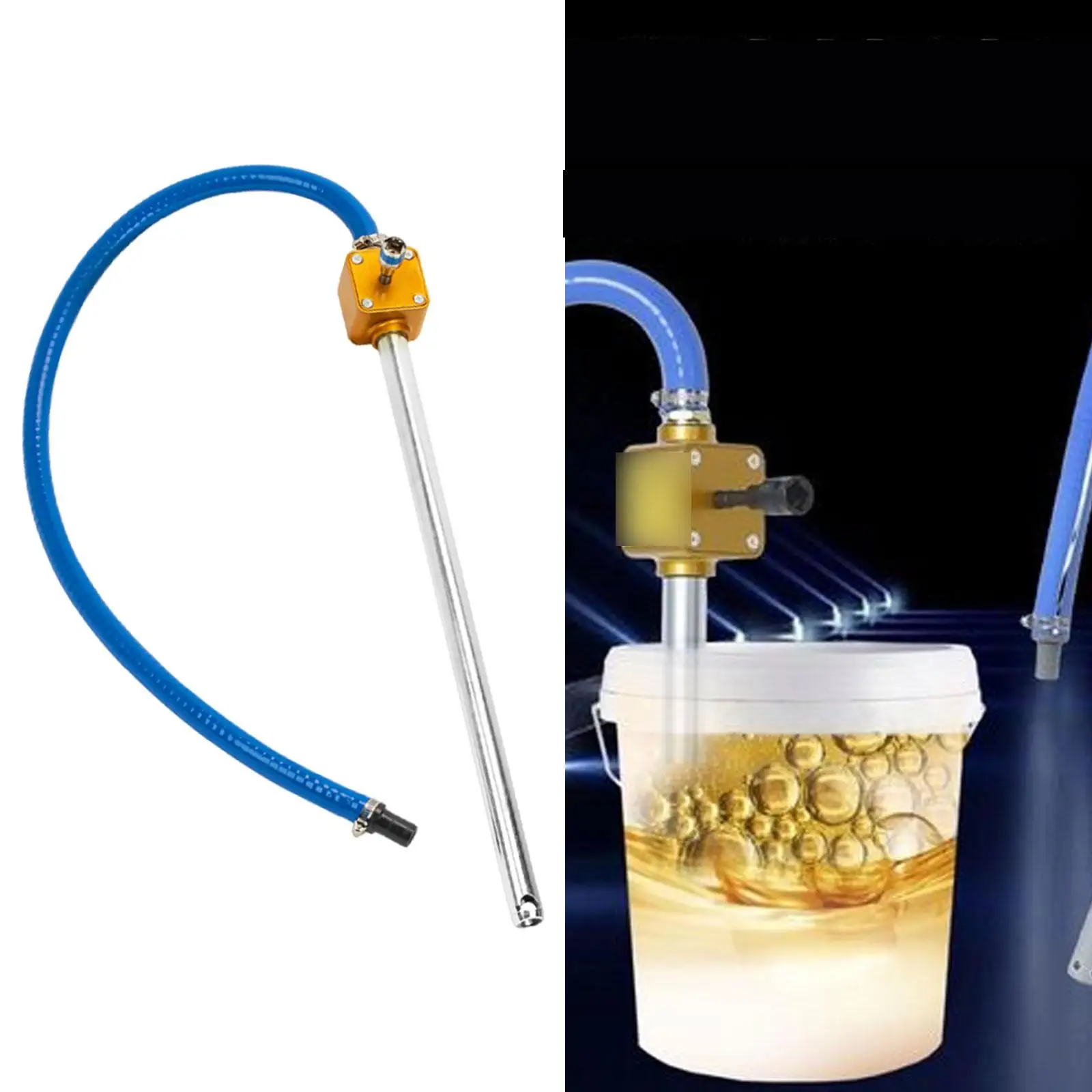 

Hand Fuel Pump Electric Siphon Pump Automotive Fuel Pumping System Car Accessories Portable Transfer Pump Long Hose Utility Pump