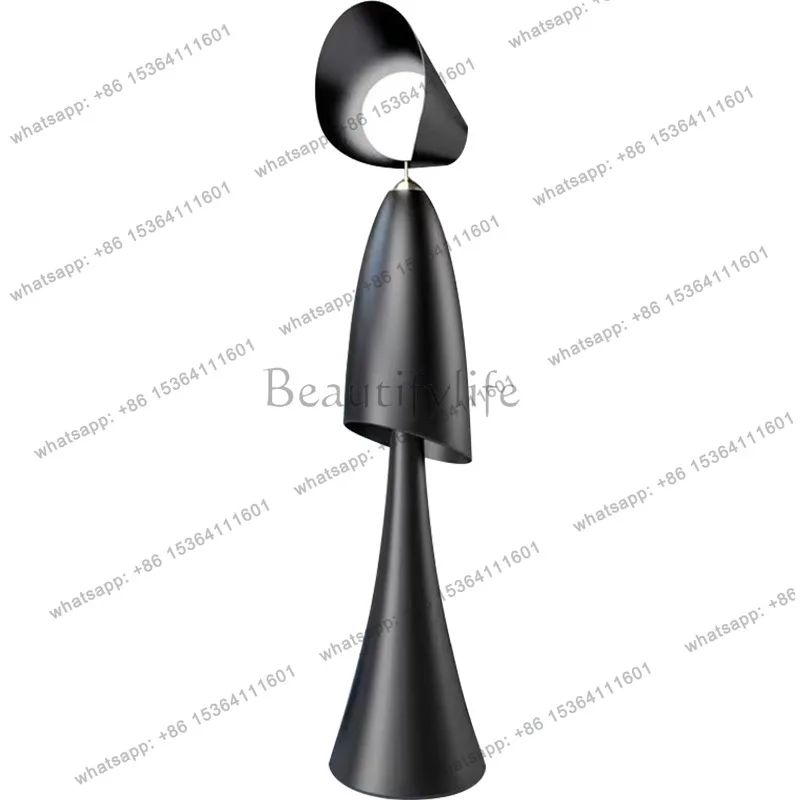 

Nordic Creative Living Room Villa Humanoid Floor Decorative Art Front Desk