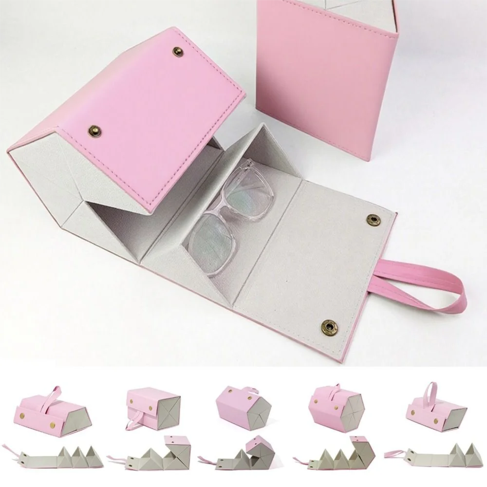 Multi Slots Glasses Organizer Hard Shell Storage Box
