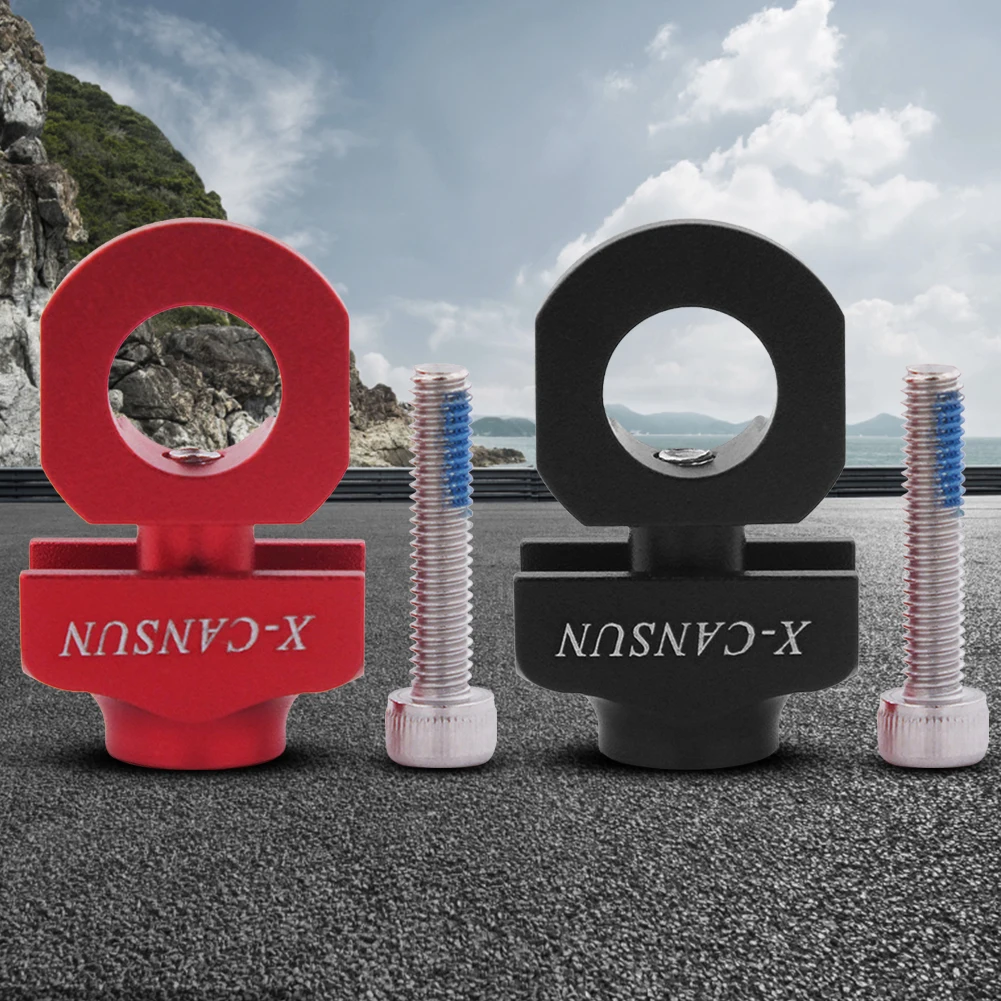 Single Speed Bike Chain Adjuster Folding Bike Single Speed Bolt Screw Cycling Chain Tensioner for BMX Fixie Single Speed Bicycle