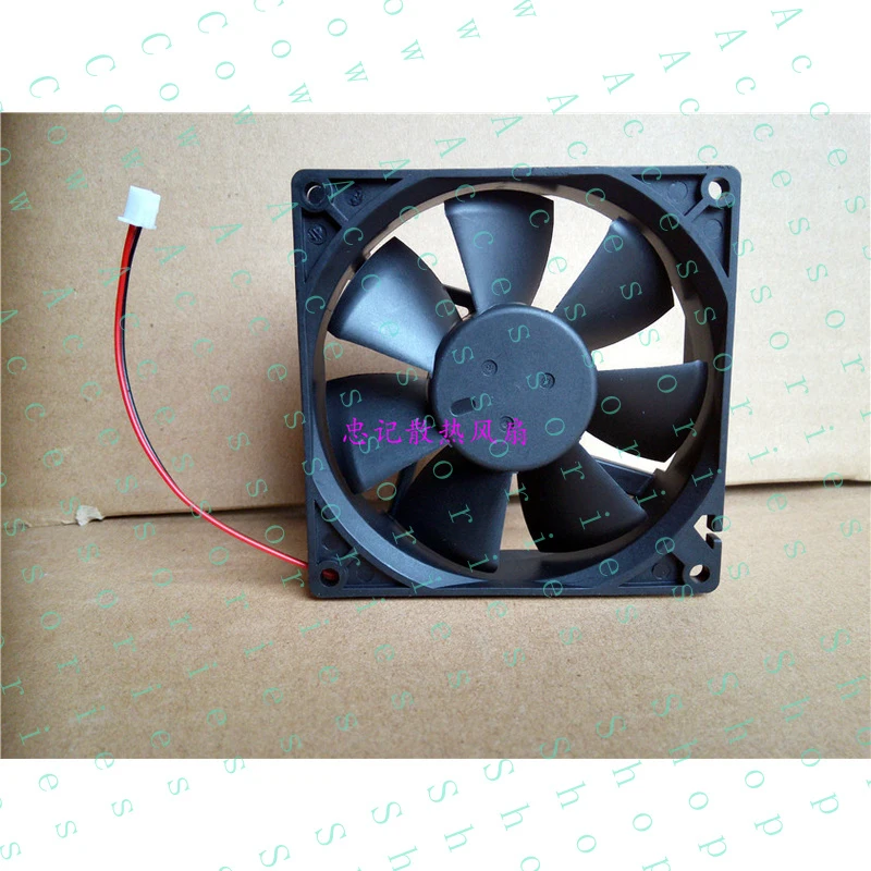 PP+ FOR Delta AFB0924VH Fan DC 24V 0.4A 92x92x25mm 2 PIN 67CFM PC Computer Cooling Fan