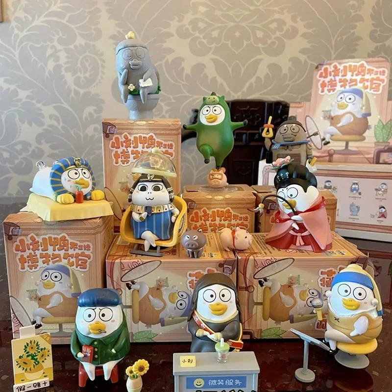 Xiao Liu Duck Grocery Store Not Serious Museum Series Blind Xiao Liu Duck Anime Action Figure Guess Bag Cute Doll Mystery Box