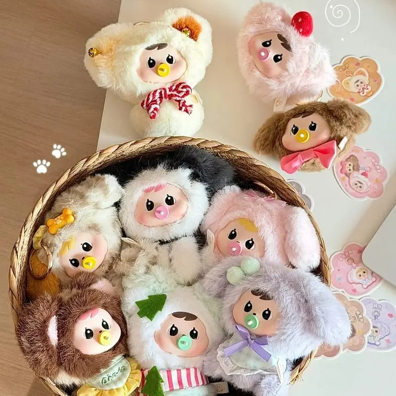 

Original Bao-Ao Both Cats And Dogs Series Vinyl Blind Box Toys Kawaii Bao-Ao Surprised Box Pendant Trendy Play Toys Holiday Gift
