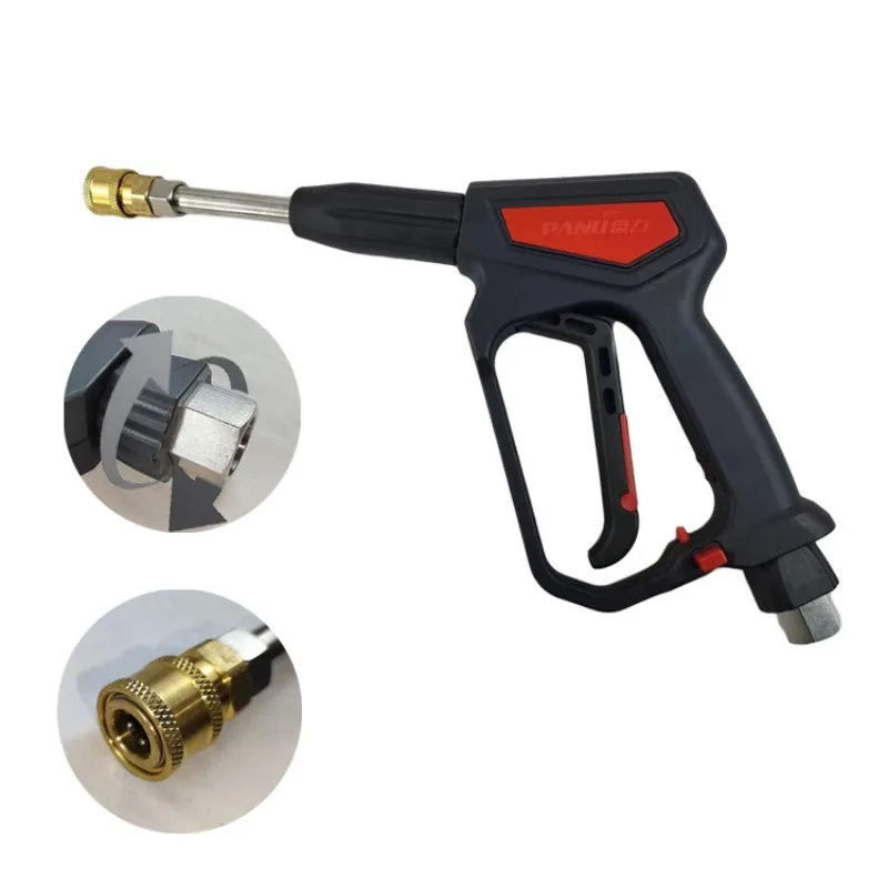 High Pressure Washing Spray Gun 350KG Portable Water Gun For Car Cleaning Garden Irrigation