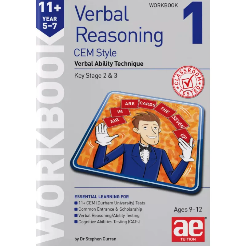 

11 Рабочая тетрадь в стиле Verbal Masoning 57, 1 Техника Verbal Ability Stephen C Curran 9781911553724