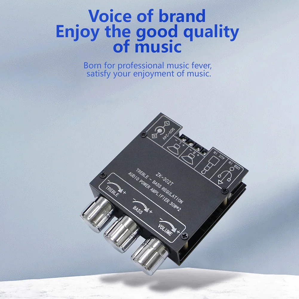 Bluetooth-Kompatibel 5,1 High Power Audio Stereo Verstärker Bord 2X30W 2 Kanal Bass Sound AMP Audio Power verstärker Modul