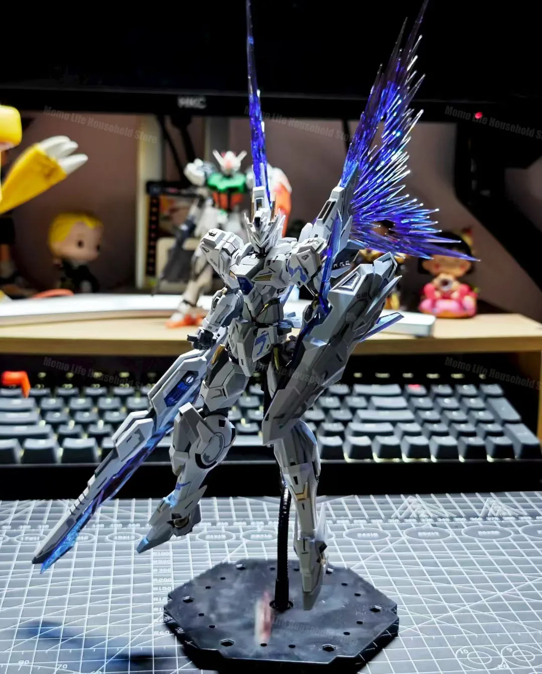 SNAA RG 1/144 SC 003 Gawain Kk Ver Schema dei colori Kit modello di assemblaggio Scheletro di plastica Action Figure Robot Modello in plastica Regali Giocattolo