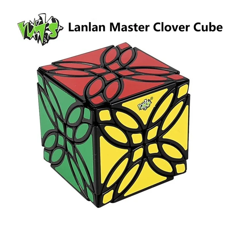 

Lanlan Master Clover Cube LanLan Magic Cube странной формы, наклейки, игрушки Cubo Magico, детский подарок, развивающие игрушки