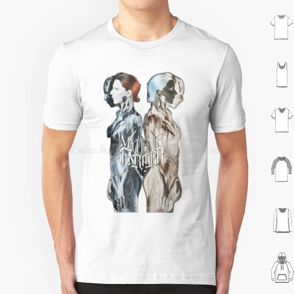 Mylène fermier 2023 l'influence (Janne Gautier) t-shirt hommes femmes enfants 6xl Mylène fermier Mylene fermier cabane Mylène fermier