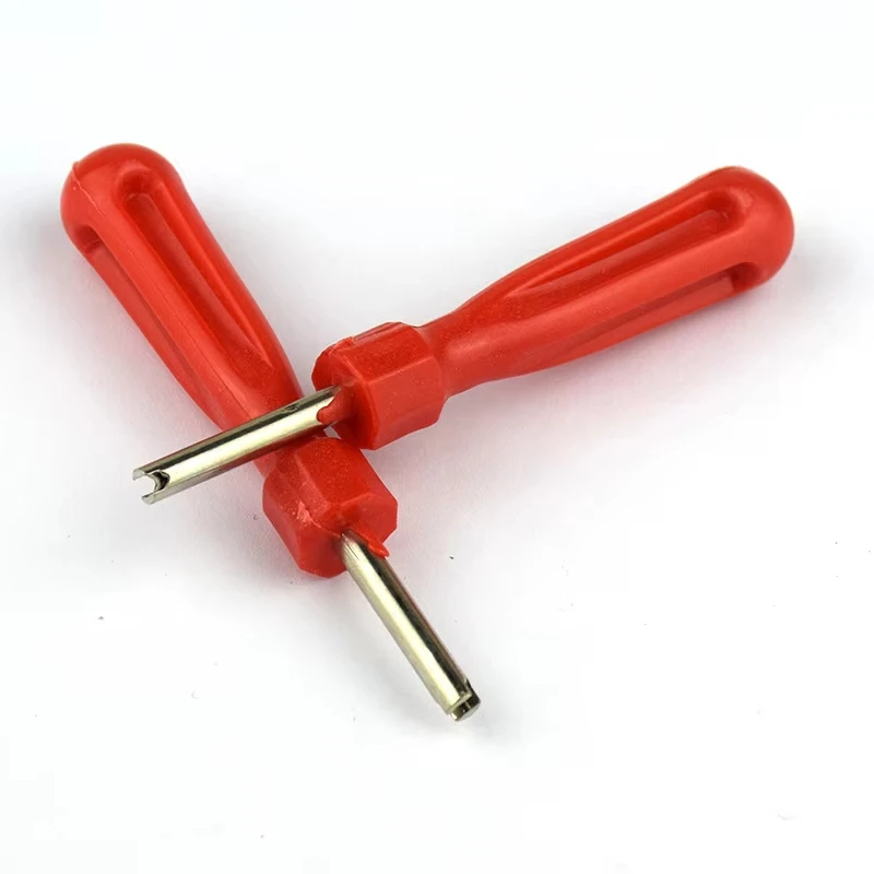 AliExpress NONE Slotted Handle Tire Valve Core Remover Screwdriver Car Bicycle Tire Repair Tool Valve Stem Core Installation Wrench Accessory