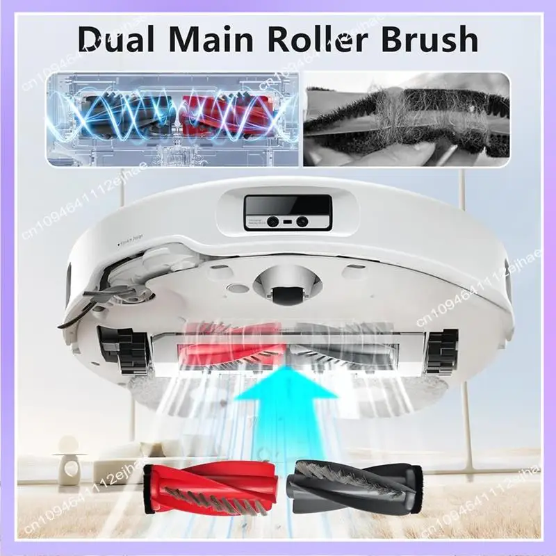 N83R 2 Paar Rollenbürsten für Roborock Saros 10/G30/S9 Maxv Ultra – Staubsauger-Ersatz
