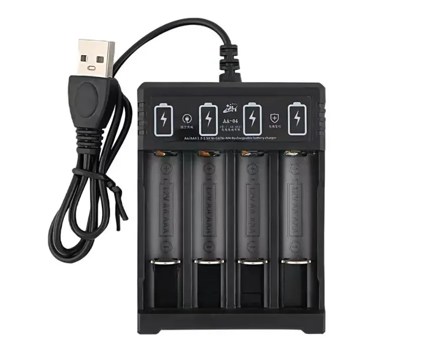 Picture 7: 1.2V AA4800mAh+AAA3800mAh+Charger Original Rechargeable Battery for Computer Clock Radio Video Game Digital Camera AA AAAbattery